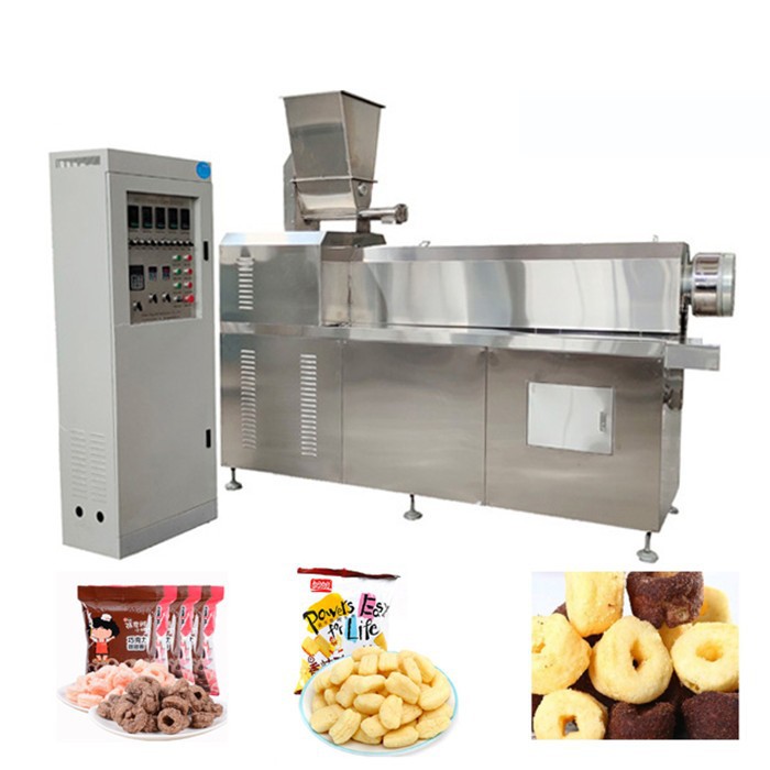 Automatic Puffing Snack Extruder Machine